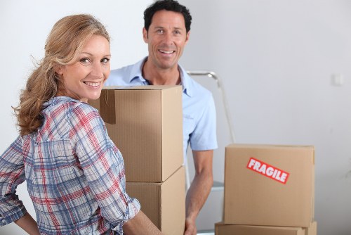 Planning access and loading order for a Docklands van move