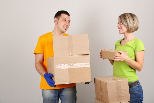 Residential and commercial moving truck service in Docklands