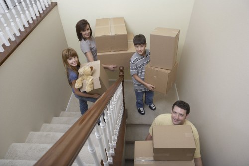 Careful packing and handling of belongings during a Docklands relocation